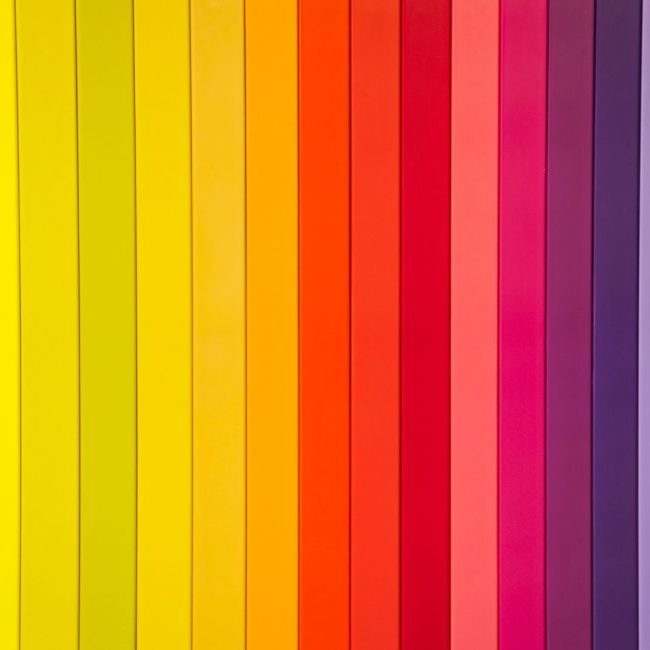 Colorful rainbow striped pattern ideal for creative design projects.